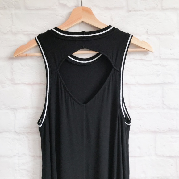 American Eagle Soft and Sexy Rib Trim Swing Dress - Picture 3 of 4